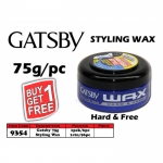 9354 Gatsby Styling Wax 75g - Hard & Free - Buy1Get1free